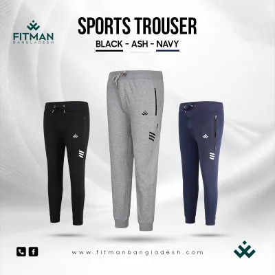 Men’s premium winter joggers(Ash+Black+Nevy) Delivery charge free 